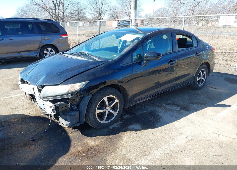 2015 HONDA CIVIC VIN: 19XFB2F73FE238235