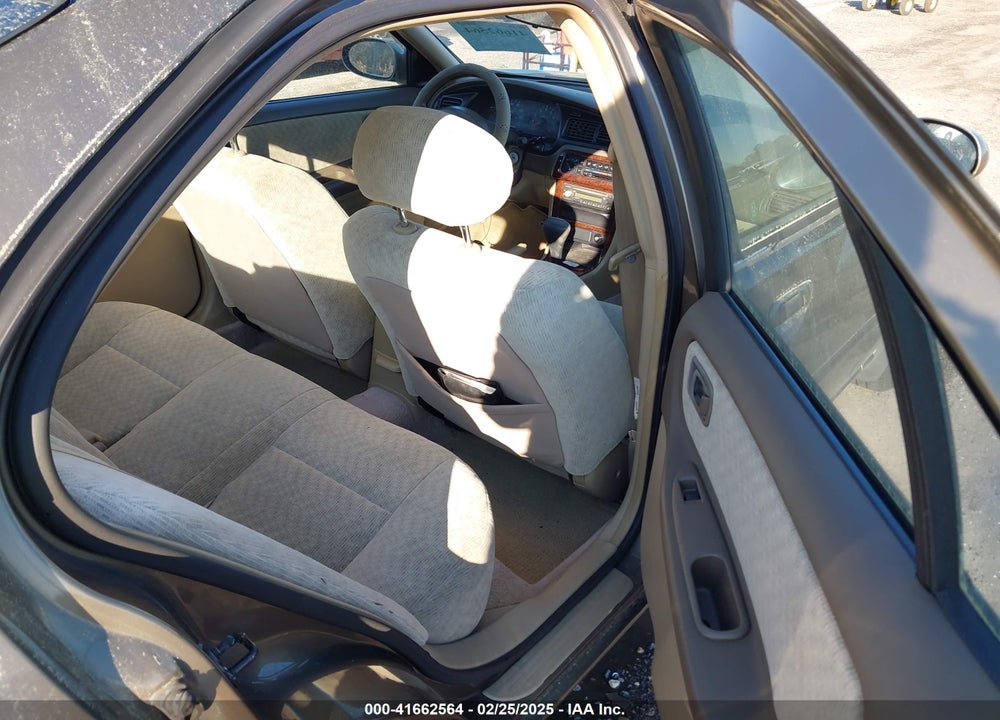 2000 NISSAN ALTIMA GLE/GXE/SE/XE VIN: 1N4DL01D8YC235627