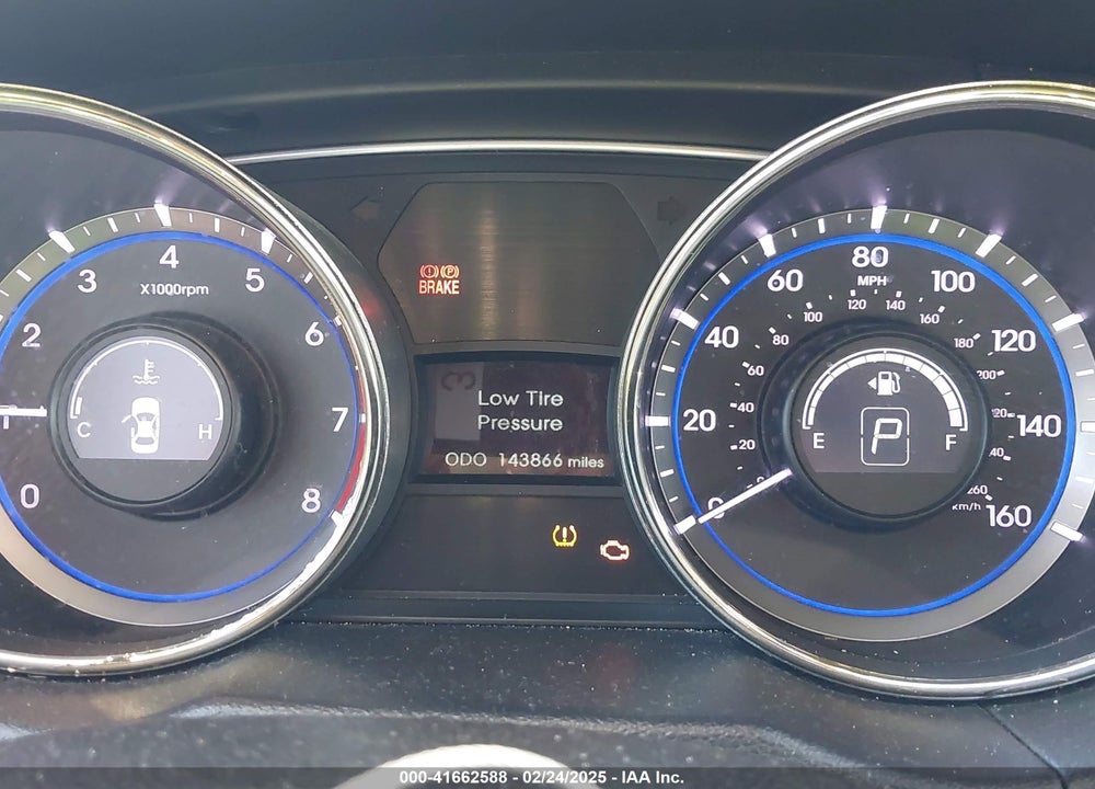 2012 HYUNDAI SONATA VIN: 5NPEC4AC0CH345839