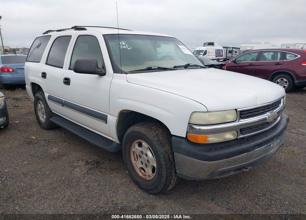 2004 CHEVROLET TAHOE VIN: 1GNEK13T84J111012