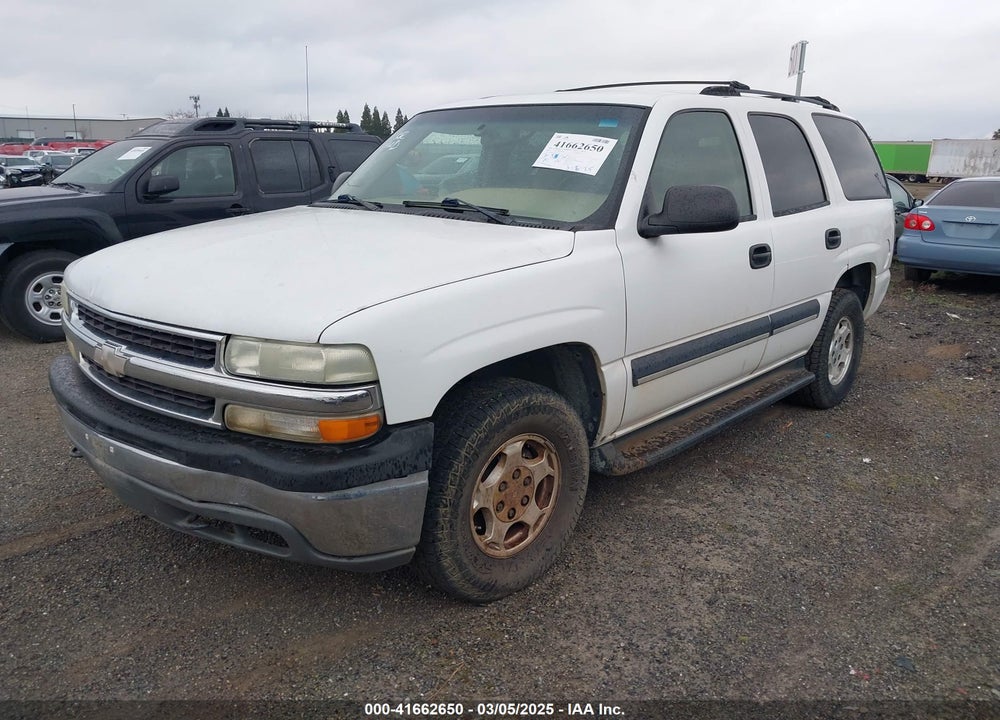 2004 CHEVROLET TAHOE VIN: 1GNEK13T84J111012
