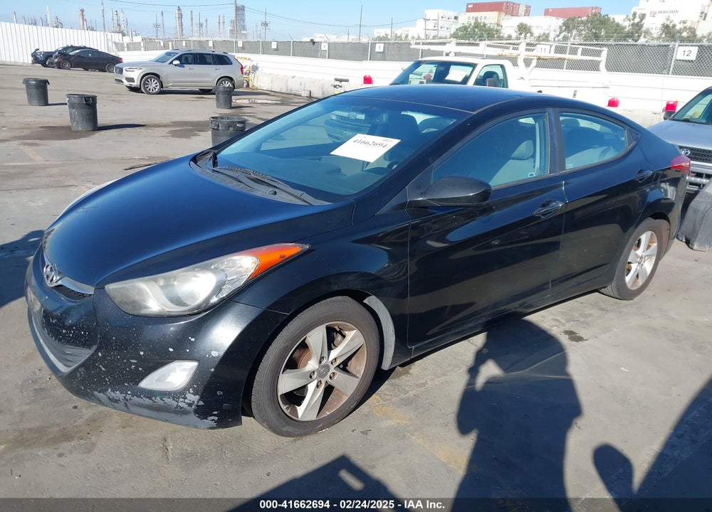 2012 HYUNDAI ELANTRA VIN: KMHDH4AE6CU469078