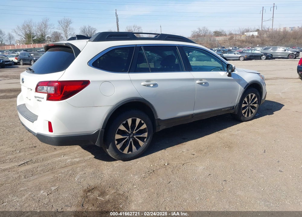 2016 SUBARU OUTBACK 3.6R LIMITED VIN: 4S4BSENC3G3224273