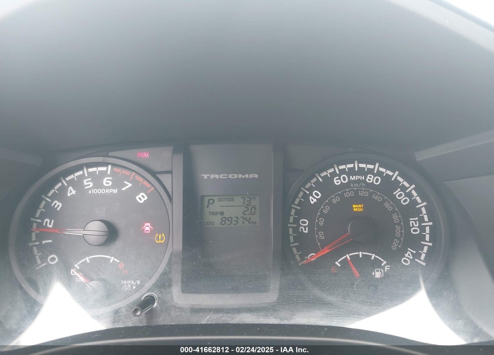 2016 TOYOTA TACOMA SR V6 VIN: 3TMCZ5AN2GM038797