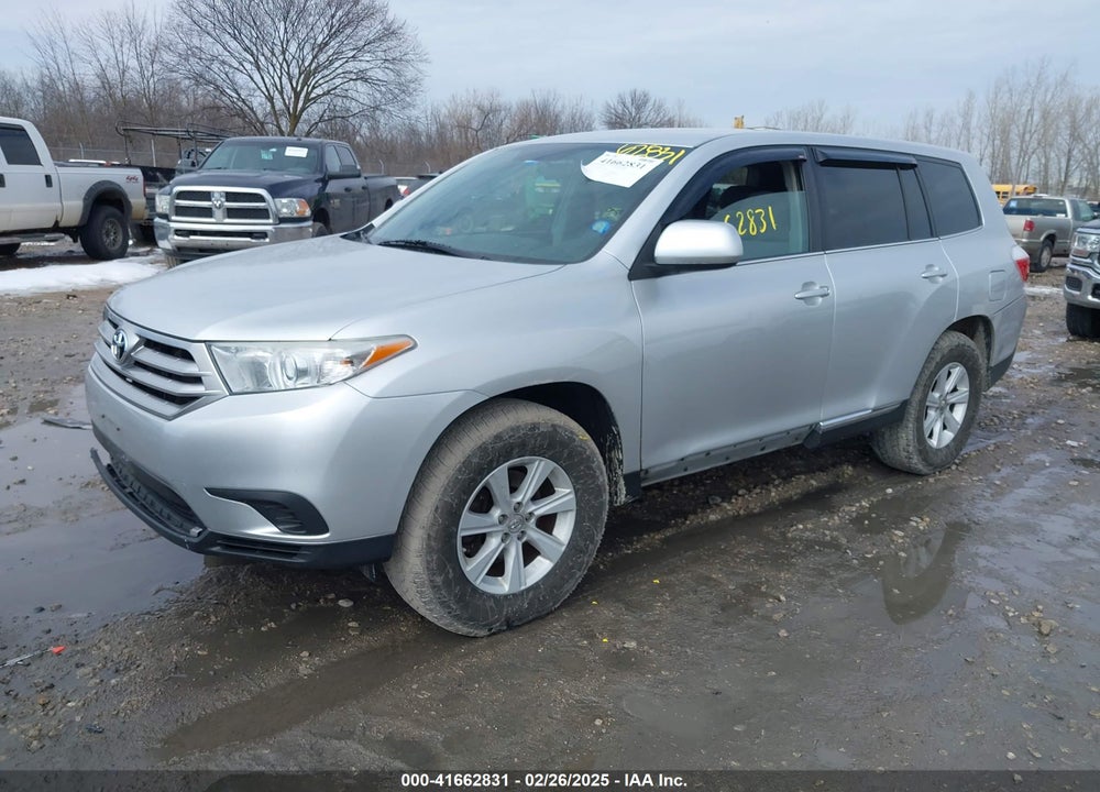2013 TOYOTA HIGHLANDER VIN: 5TDBK3EH8DS232867