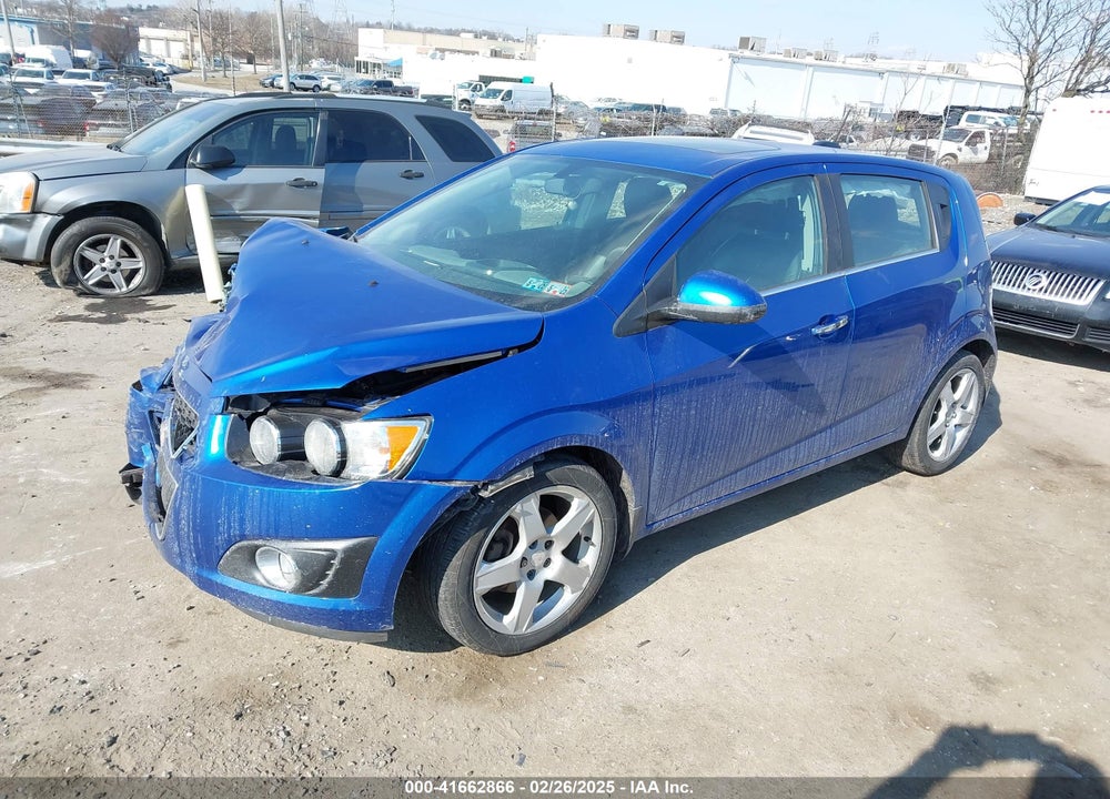 2016 CHEVROLET SONIC VIN: 1G1JE6SB5G4150771