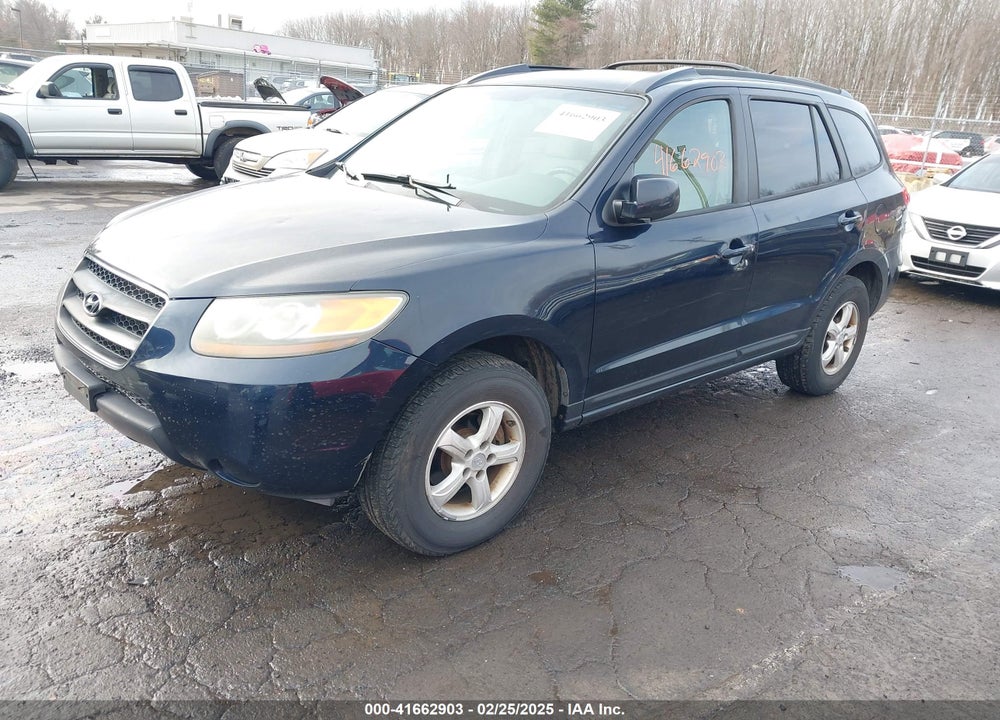 2007 HYUNDAI SANTA FE GLS VIN: 5NMSG13D97H120642
