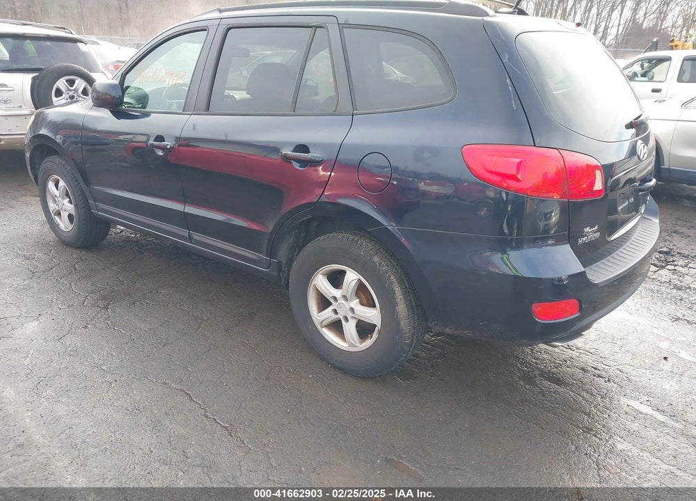 2007 HYUNDAI SANTA FE GLS VIN: 5NMSG13D97H120642