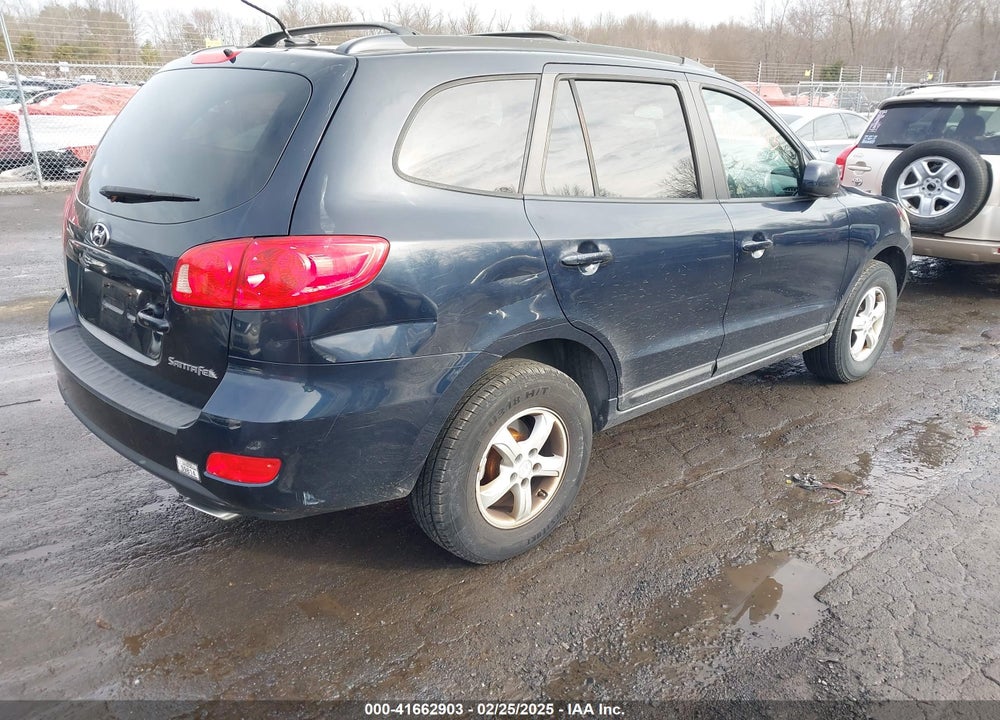 2007 HYUNDAI SANTA FE GLS VIN: 5NMSG13D97H120642