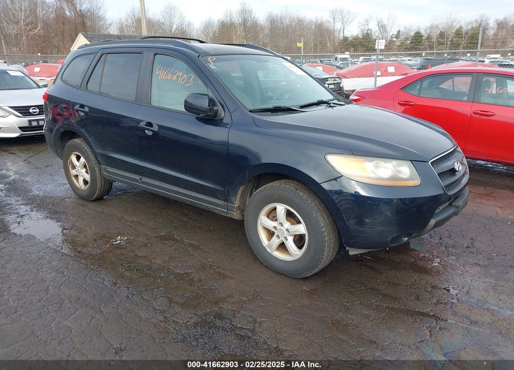 2007 HYUNDAI SANTA FE GLS VIN: 5NMSG13D97H120642