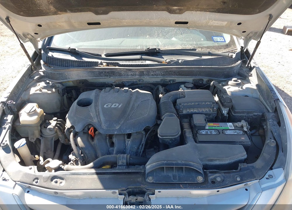 2013 HYUNDAI SONATA VIN: 5NPEB4AC5DH554594