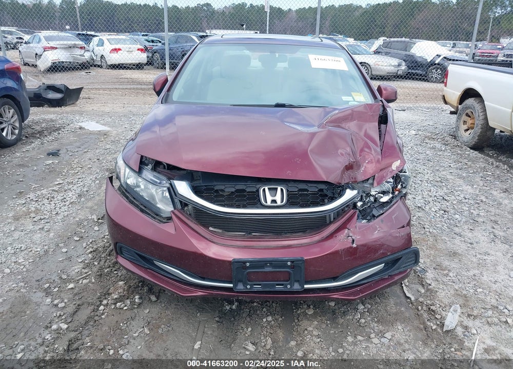 2013 HONDA CIVIC EX VIN: 2HGFB2F85DH500428