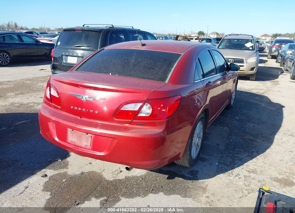 2008 CHRYSLER SEBRING VIN: 1C3LC56KX8N261620