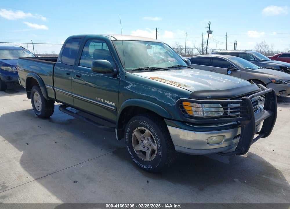 2000 TOYOTA TUNDRA LTD V8 VIN: 5TBBT4812YS102826