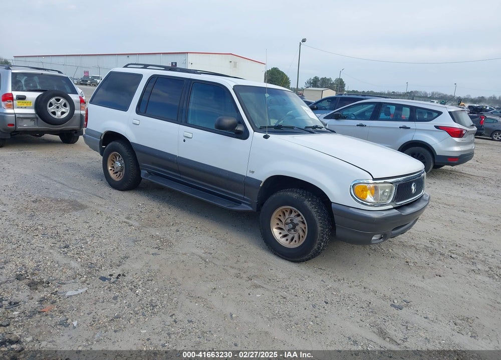 2000 MERCURY MOUNTAINEER VIN: 4M2ZU66P9YUJ19036