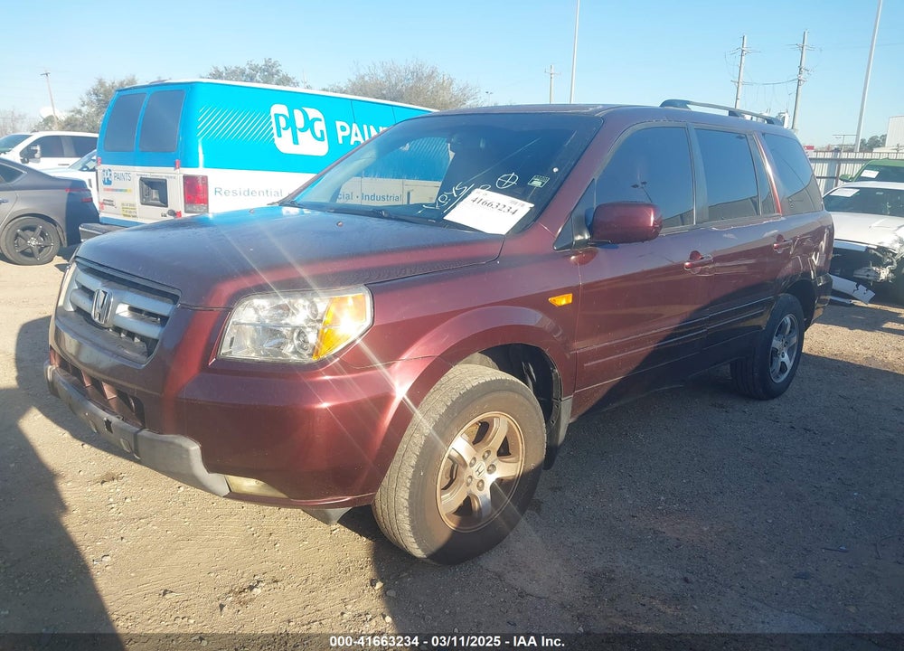2008 HONDA PILOT VIN: 5FNYF28558B022120