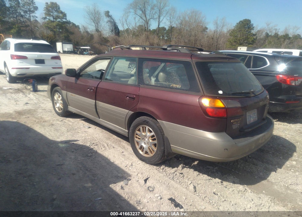 2001 SUBARU OUTBACK H6-3.0 VIN: 4S3BH806X17654226