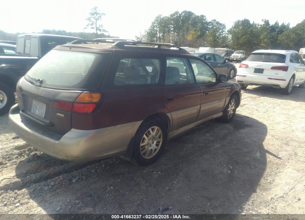 2001 SUBARU OUTBACK H6-3.0 VIN: 4S3BH806X17654226