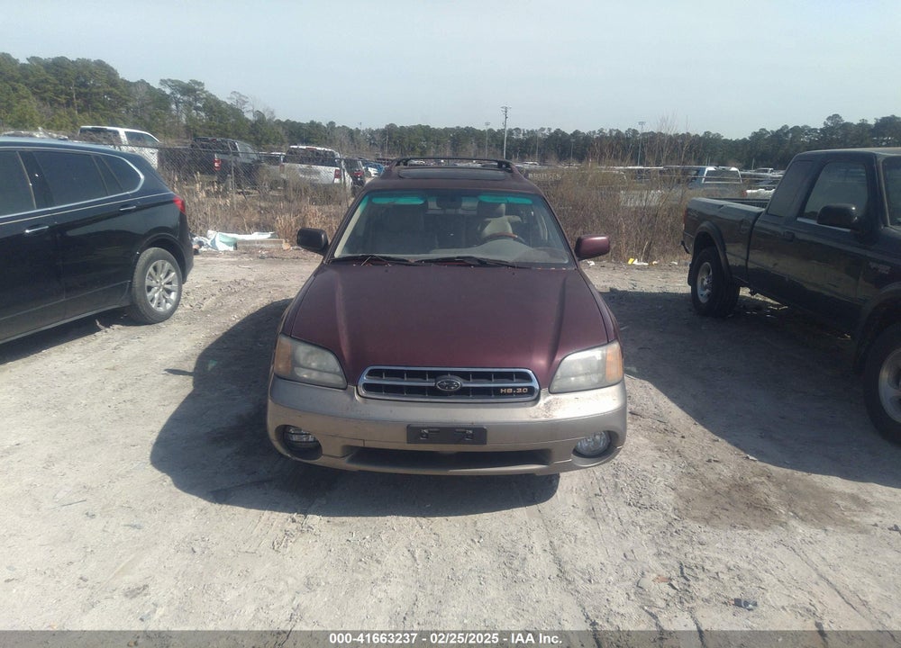 2001 SUBARU OUTBACK H6-3.0 VIN: 4S3BH806X17654226