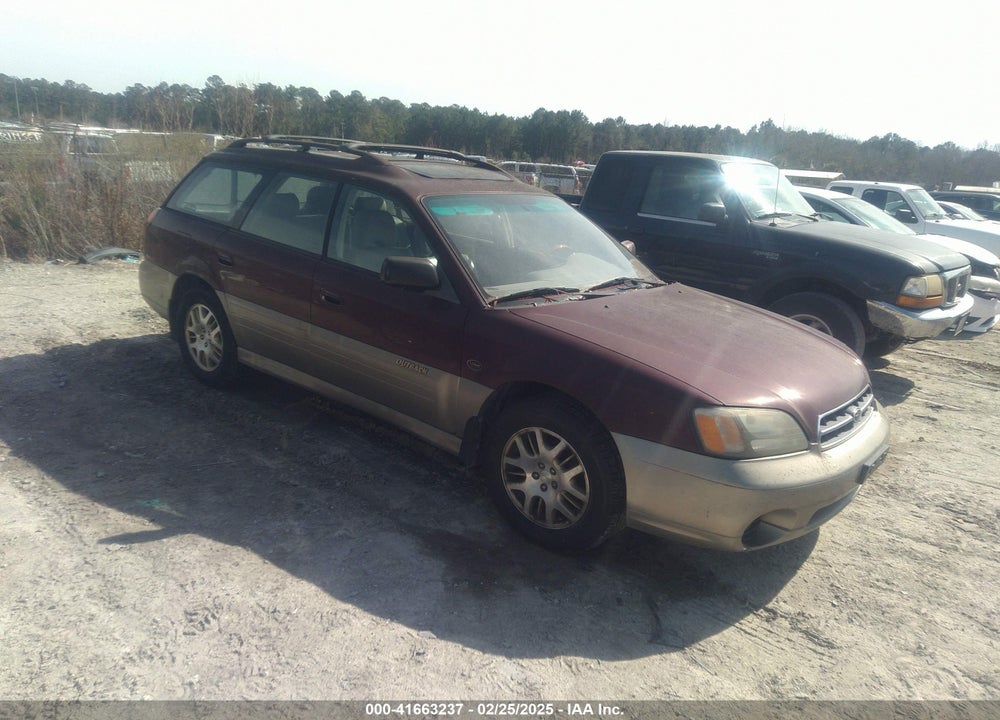 2001 SUBARU OUTBACK H6-3.0 VIN: 4S3BH806X17654226