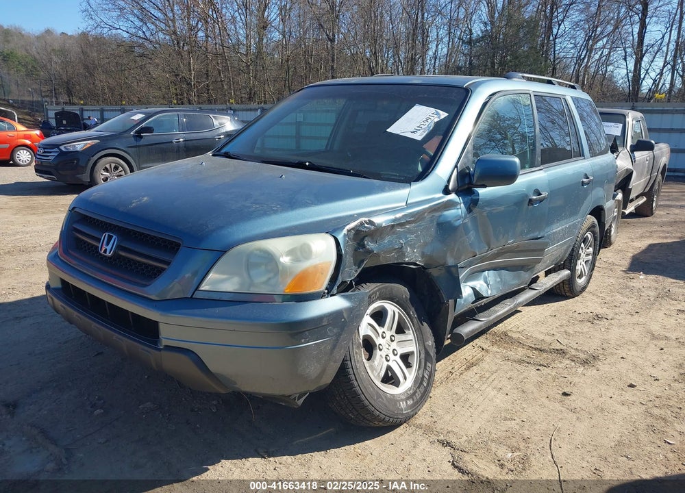 2005 HONDA PILOT VIN: 2HKYF18575H505891
