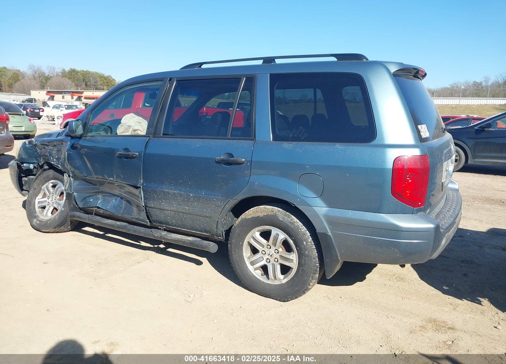 2005 HONDA PILOT VIN: 2HKYF18575H505891