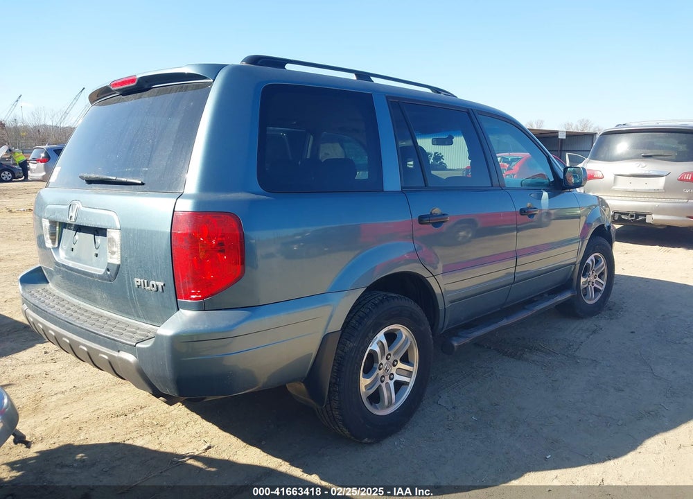 2005 HONDA PILOT VIN: 2HKYF18575H505891