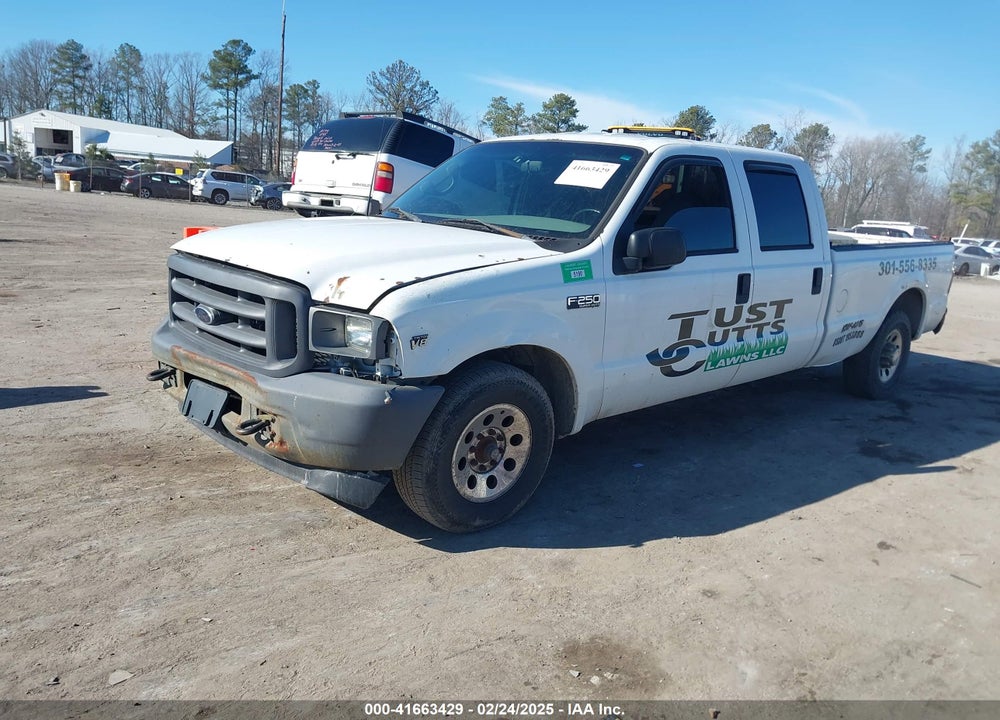 2002 FORD F-250 LARIAT/XL/XLT VIN: 1FTNW20L02ED06020