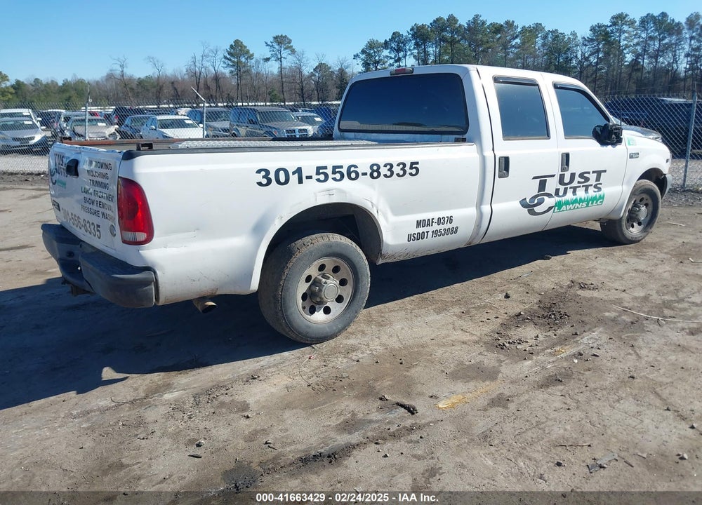 2002 FORD F-250 LARIAT/XL/XLT VIN: 1FTNW20L02ED06020