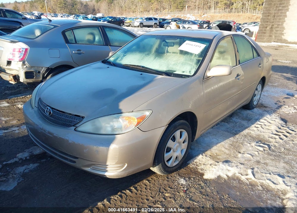 2003 TOYOTA CAMRY LE VIN: 4T1BE32K53U738296
