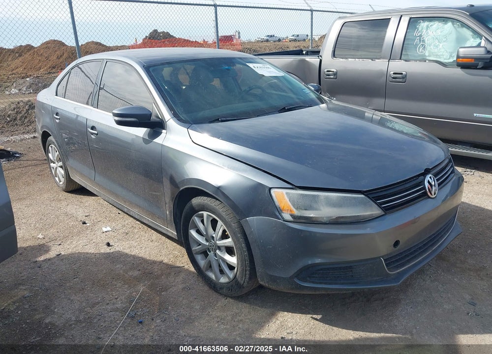 2014 VOLKSWAGEN JETTA 1.8T SE VIN: 3VWD07AJ6EM445362