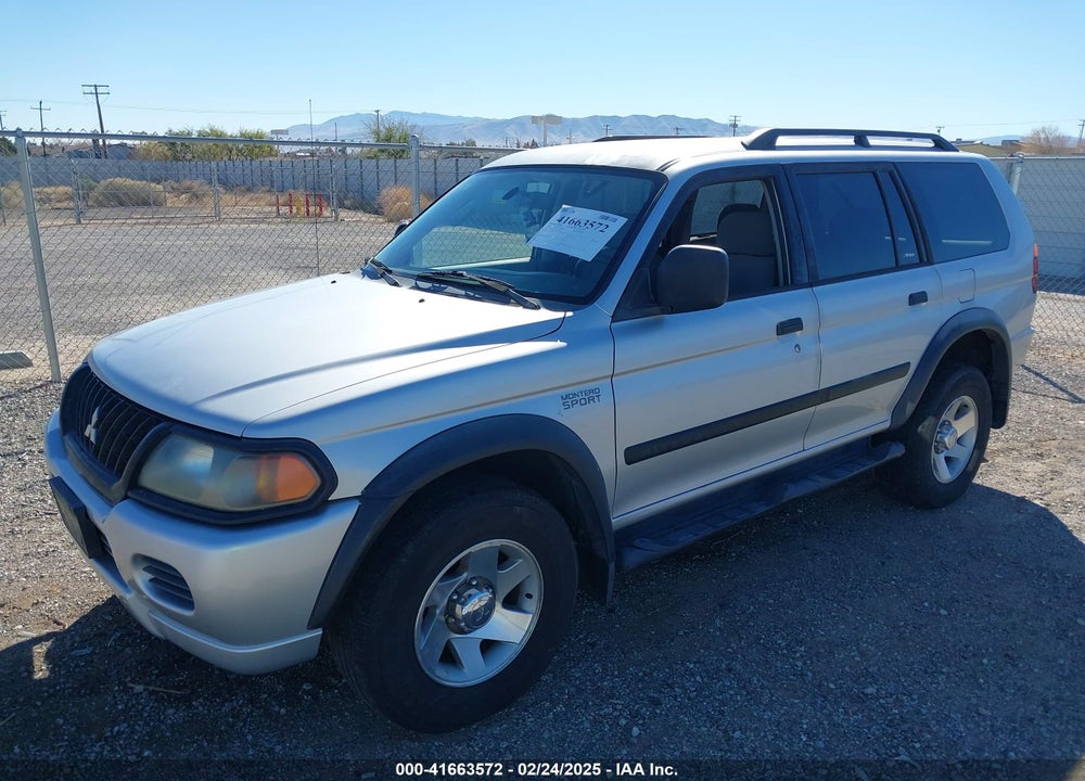 2003 MITSUBISHI MONTERO SPORT ES/LS VIN: JA4LS21H23J002736