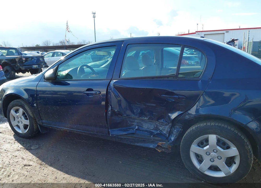 2008 CHEVROLET COBALT LS VIN: 1G1AK58F587345444