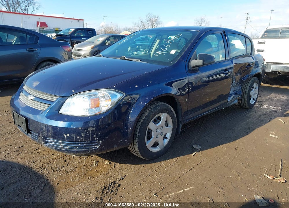 2008 CHEVROLET COBALT LS VIN: 1G1AK58F587345444