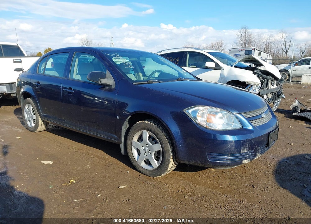 2008 CHEVROLET COBALT LS VIN: 1G1AK58F587345444