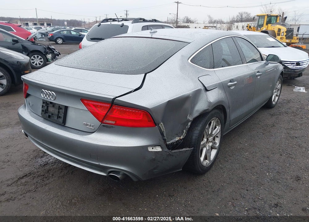 2012 AUDI A7 VIN: WAUWGAFC1CN052707