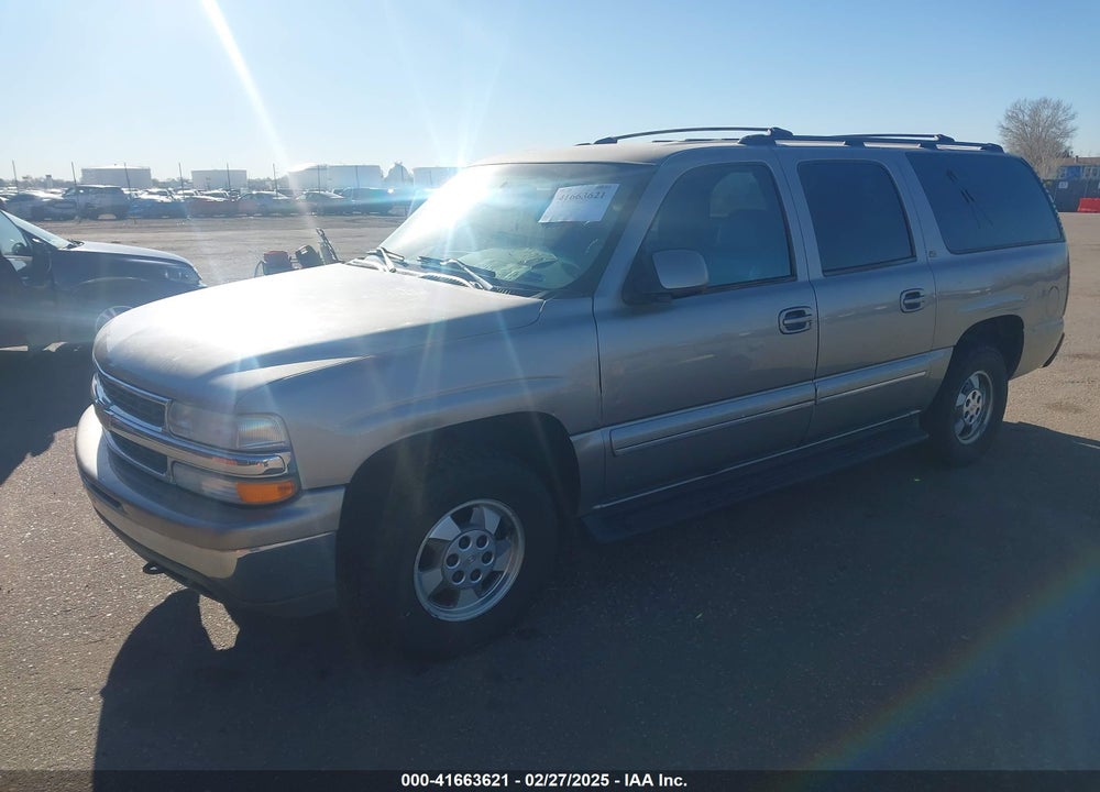 2001 CHEVROLET SUBURBAN 1500 LT VIN: 3GNFK16T21G261971