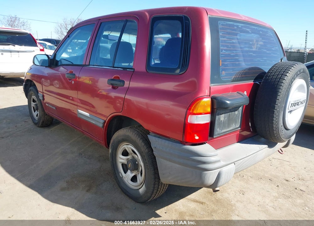 1999 CHEVROLET TRACKER VIN: 2CNBE13C6X6934179