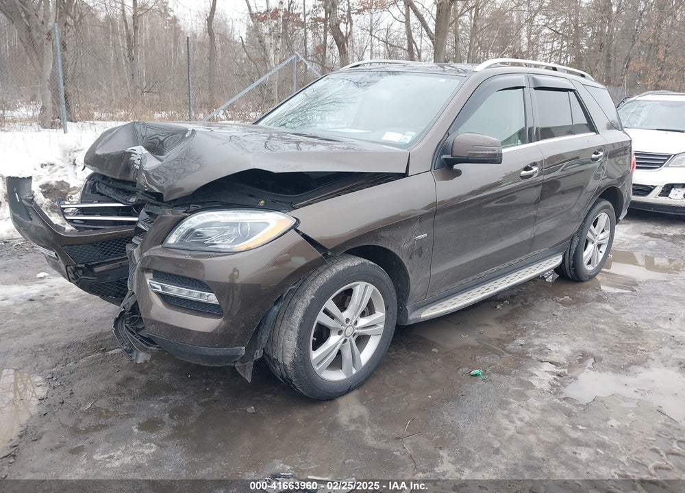 2012 MERCEDES-BENZ ML 350 VIN: 4JGDA5HBXCA097431