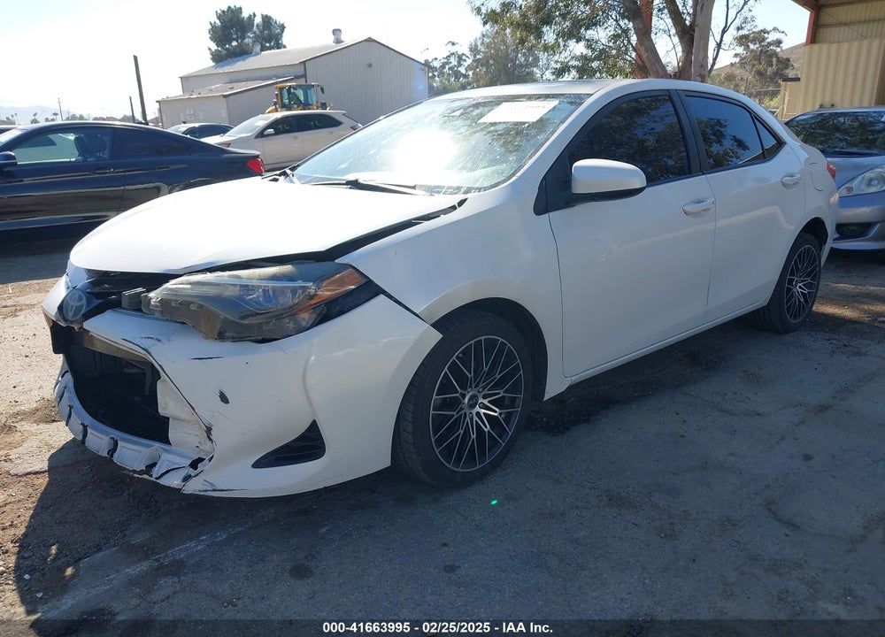2018 TOYOTA COROLLA VIN: 5YFBURHE6JP762225