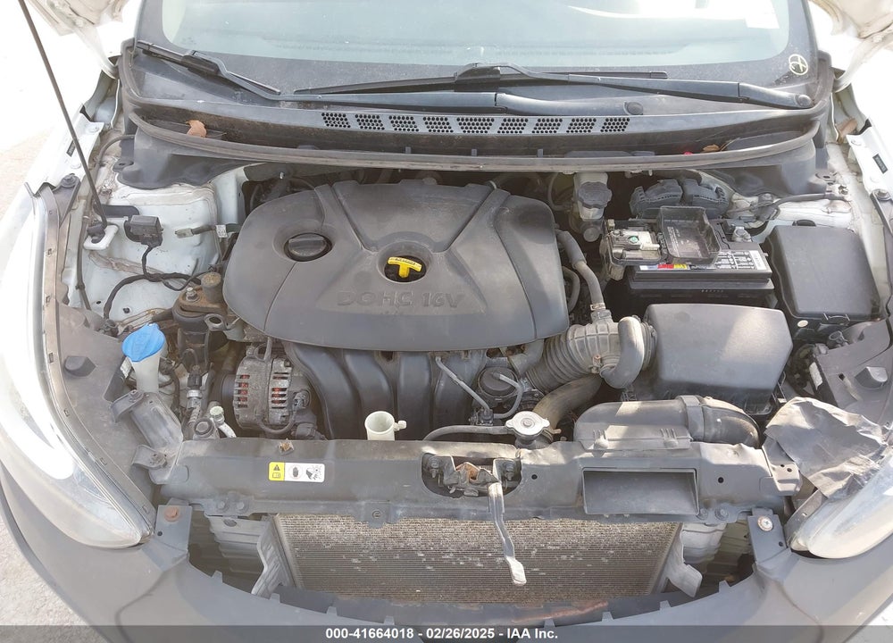 2016 HYUNDAI ELANTRA VIN: 5NPDH4AE4GH778939