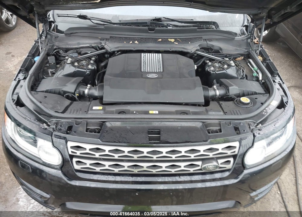2016 LAND ROVER RANGE ROVER SPORT 3.0L V6 SUPERCHARGED SE VIN: SALWG2PF6GA107577