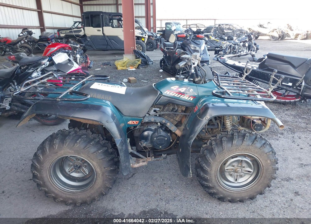 1995 YAMAHA YFM400 FW VIN: JY44GBA05SA072086