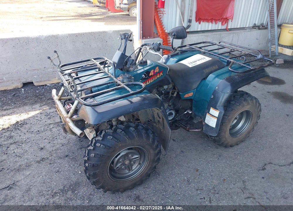 1995 YAMAHA YFM400 FW VIN: JY44GBA05SA072086