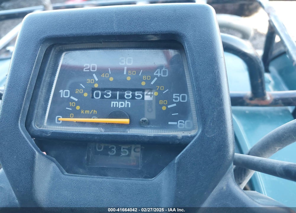 1995 YAMAHA YFM400 FW VIN: JY44GBA05SA072086