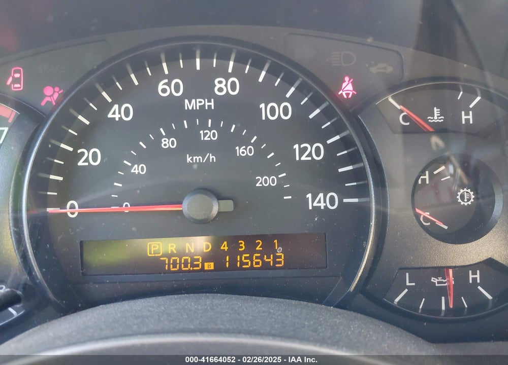 2005 NISSAN ARMADA LE VIN: 5N1AA08A45N726397