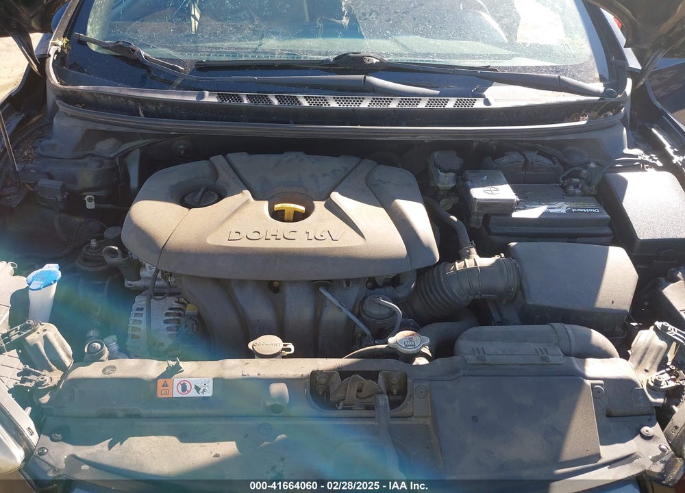2013 HYUNDAI ELANTRA VIN: 5NPDH4AE5DH195050