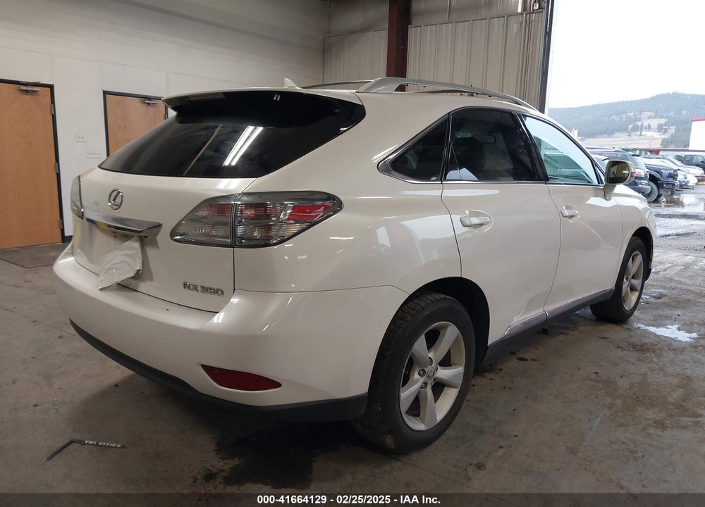 2012 LEXUS RX 350 VIN: 2T2BK1BA8CC135246