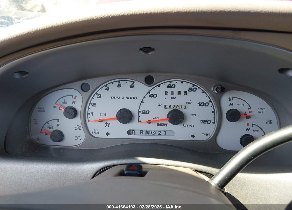 2002 FORD EXPLORER SPORT TRAC VIN: 1FMZU77E42UC47146