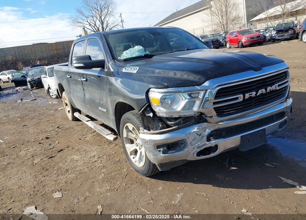 2020 RAM 1500 BIG HORN 4X4 5'7 BOX VIN: 1C6SRFFT2LN132162